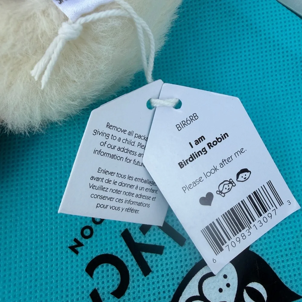 Jellycat Birdling Robin BNWT - RETIRED Rare 100% Authentic - Fast Ship from US